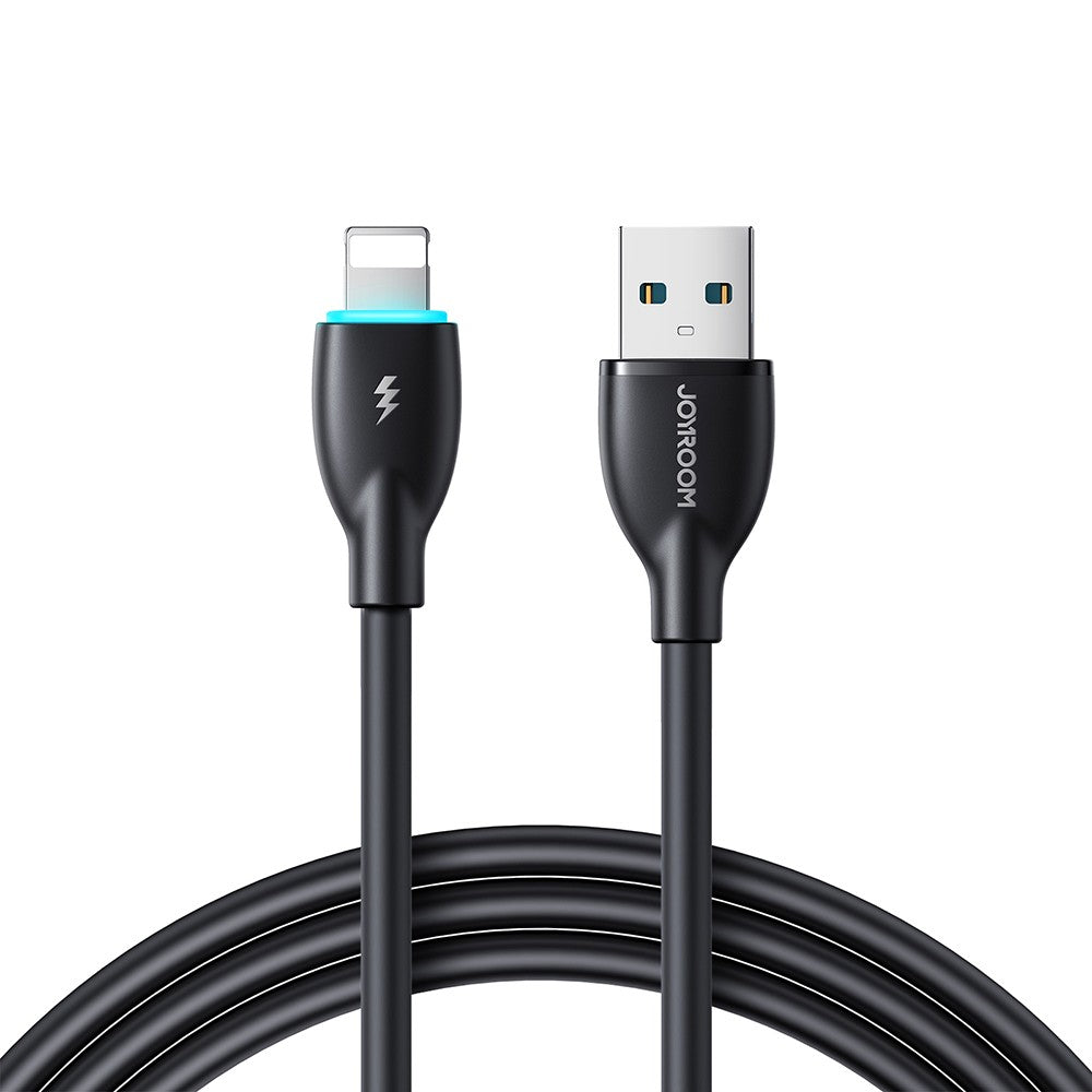 USB kabelis Joyroom S-A30 USB to Lightning 3A 1.0m juodas