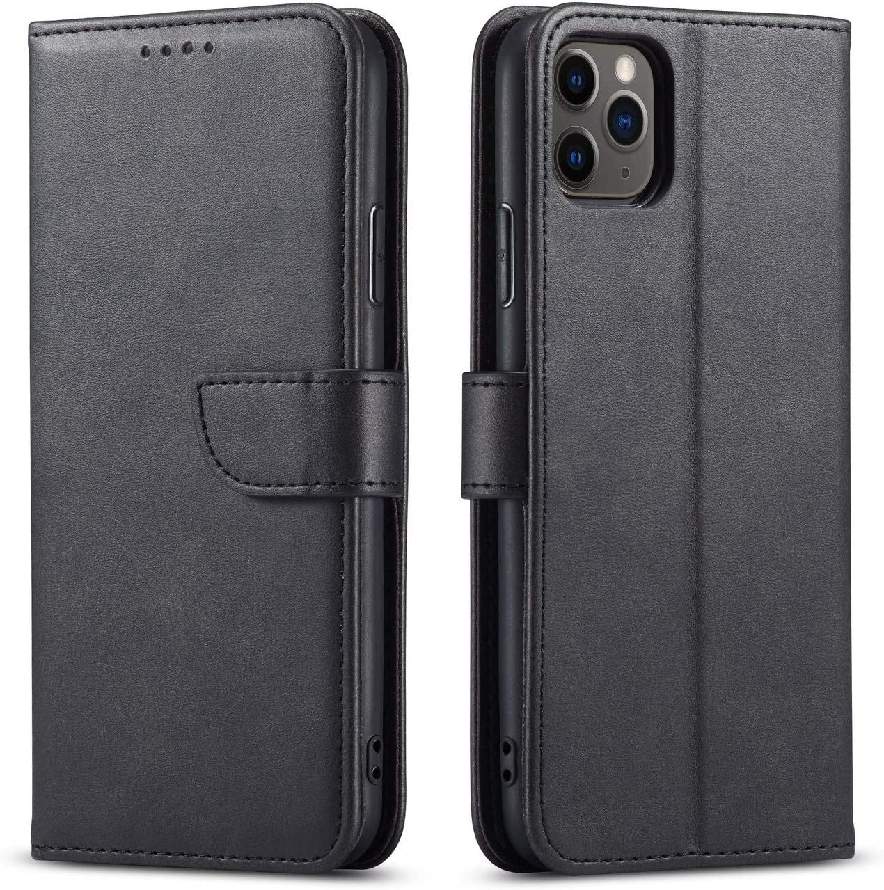 Dėklas Wallet Case Samsung A556 A55 5G juodas