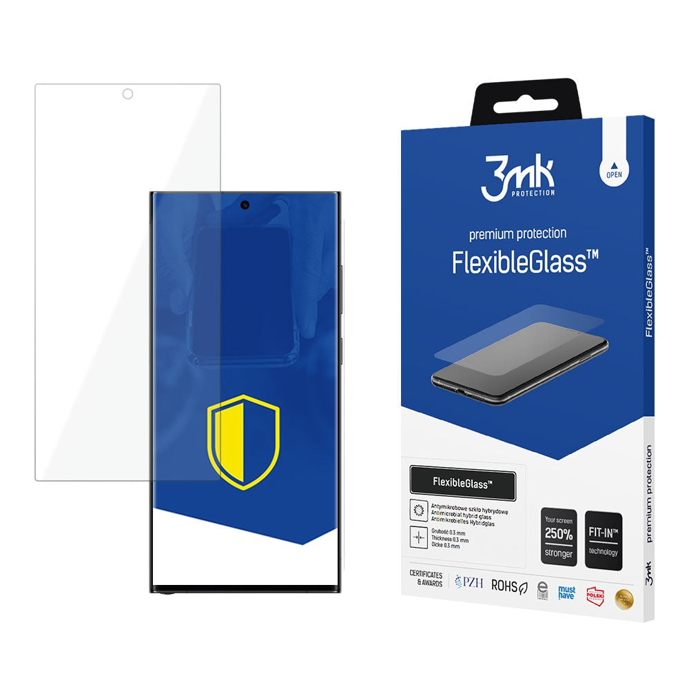LCD apsauginė plėvelė 3mk Flexible Glass Samsung S928 S24 Ultra