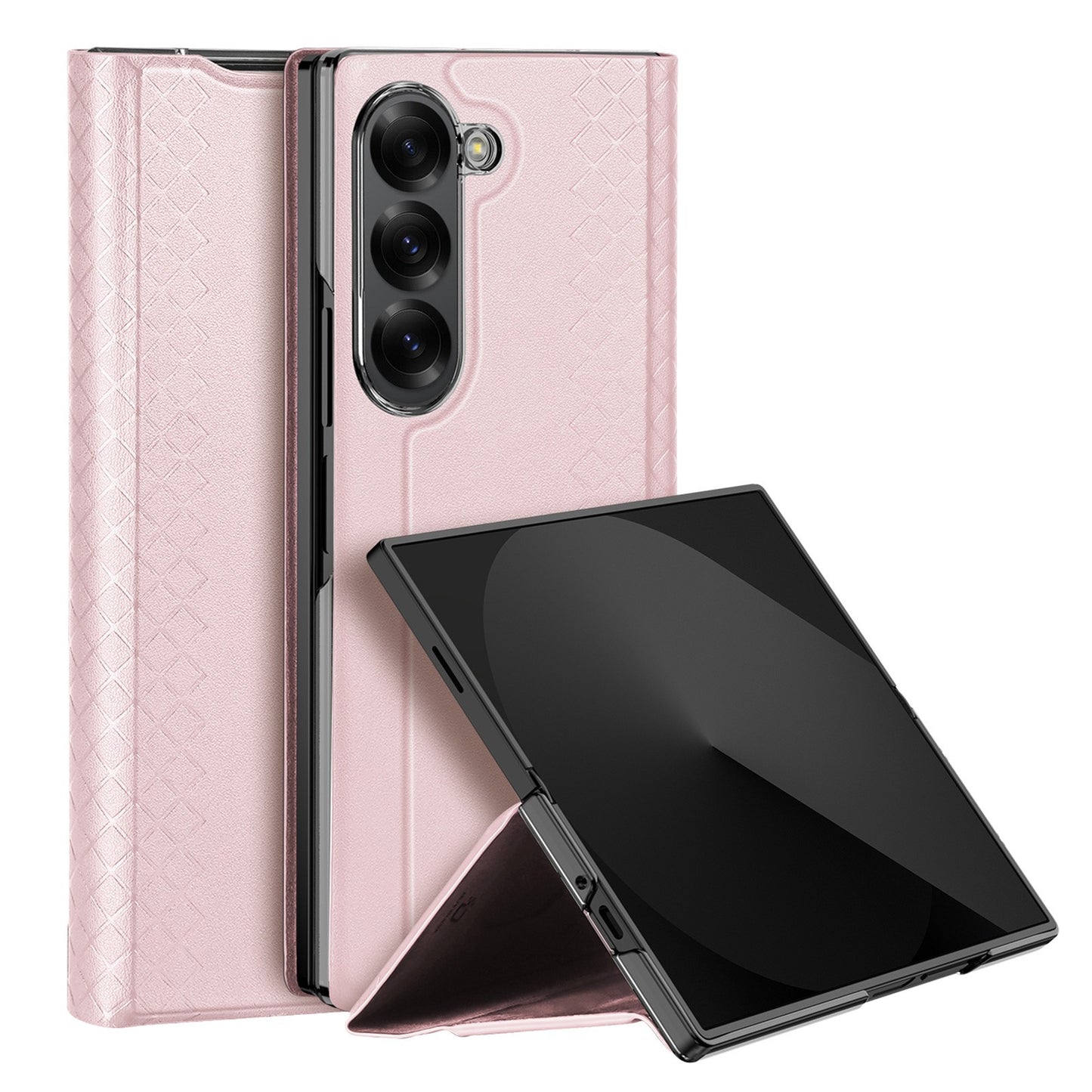 Dėklas Dux Ducis Bril Samsung F956 Z Fold6 rožinis