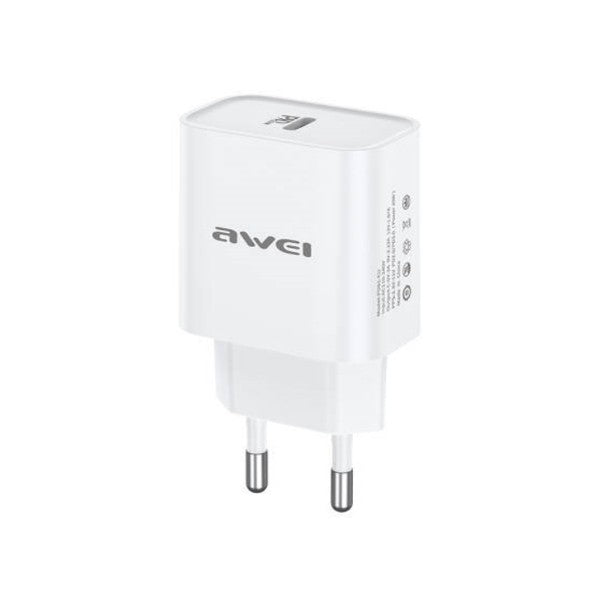 Įkroviklis Awei PD61-EU 20W USB-C baltas