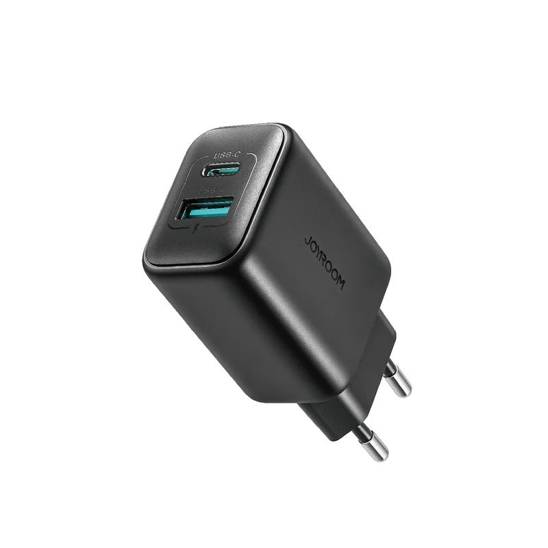 Įkroviklis Joyroom JR-TCF13 USB-C/USB-A 25W juodas