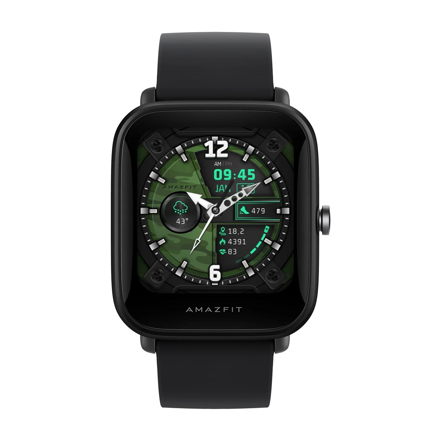 Išmanusis laikrodis Xiaomi Amazfit Bip U Pro juodas