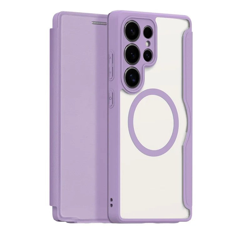Dėklas Dux Ducis Skin X Pro skirtas Samsung S938 S25 Ultra violetinis