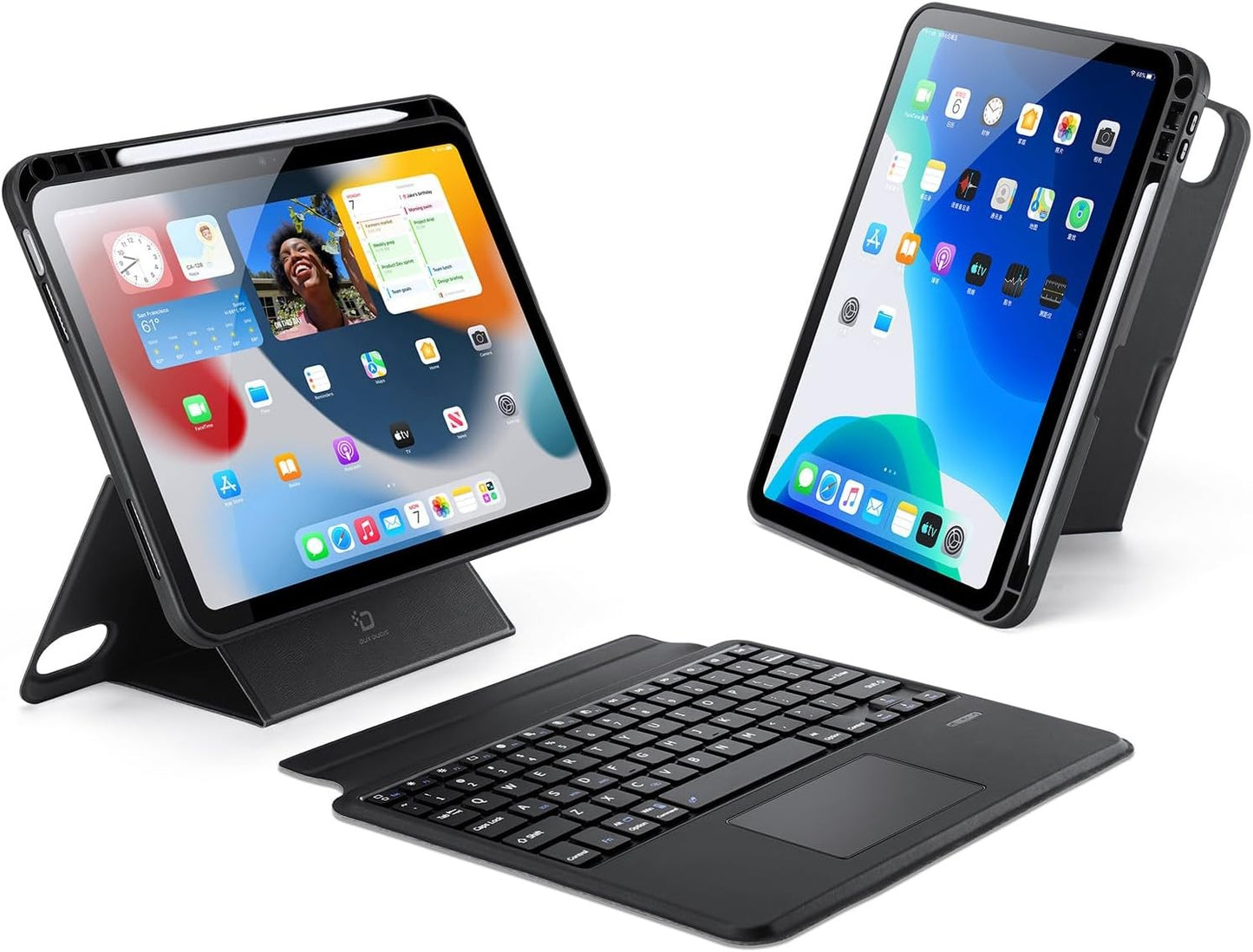 Dėklas su klaviatūra Dux Ducis DK Apple iPad Pro 11 2018/2020/2021/2022 juodas