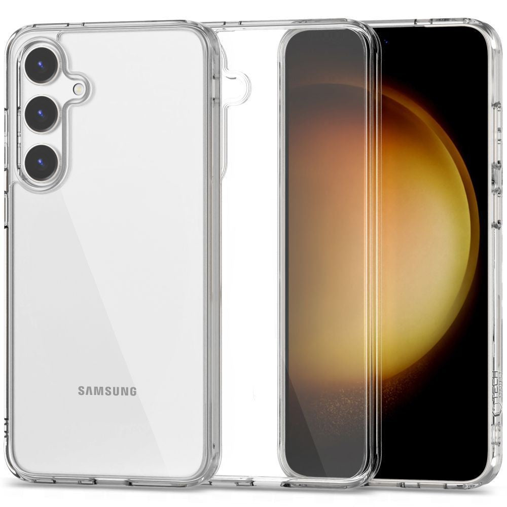 Dėklas Tech-Protect Flexair Hybrid Samsung S721 S24 FE skaidrus