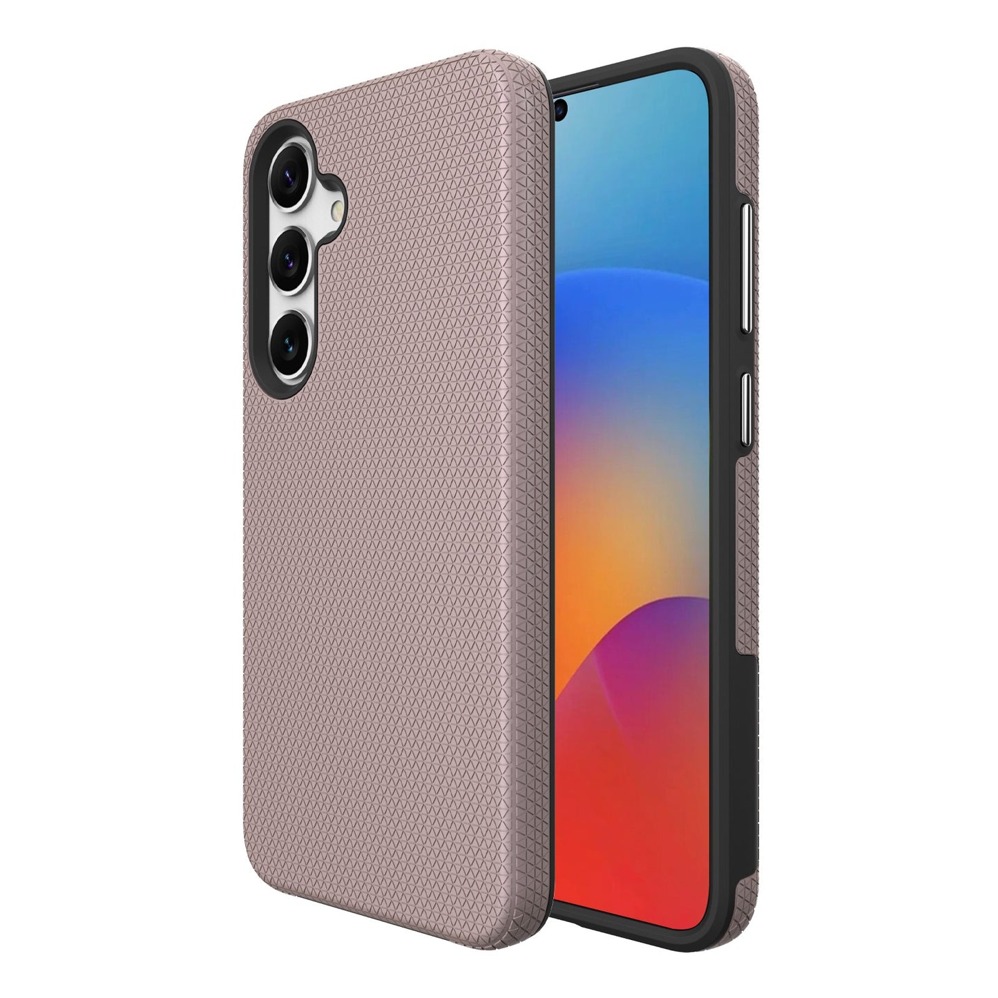 Dėklas Perfectionists Triangle Case Samsung S901 S22 5G rožinio aukso