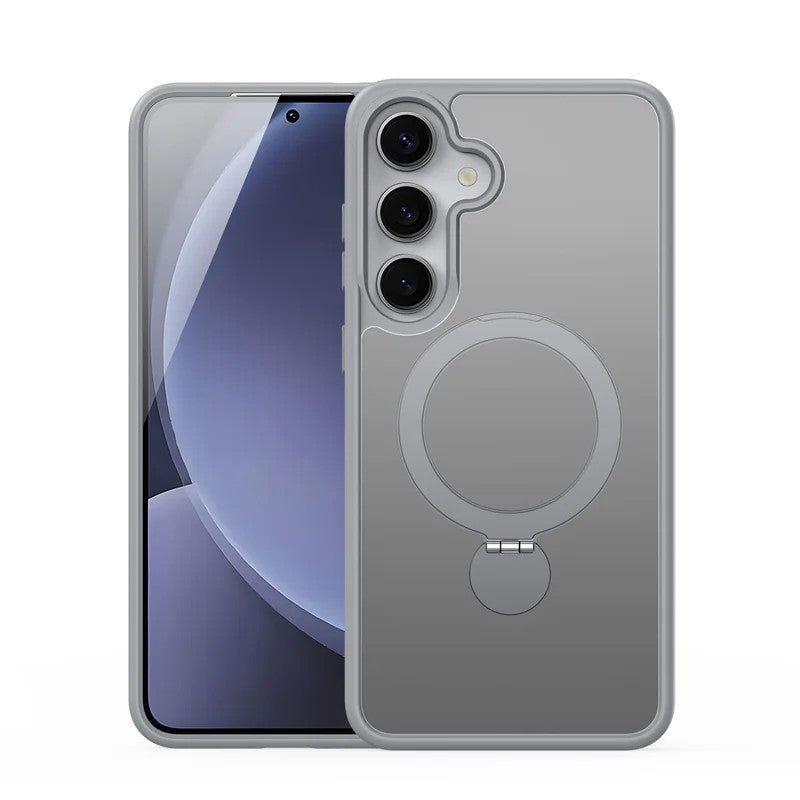 Dėklas Dux Ducis Yind With Magnetic Stand skirtas Samsung S931 S25 pilkas