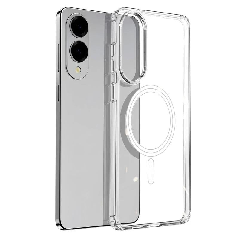 Dėklas Dux Ducis Clin Magsafe Samsung S937 S25 Edge skaidrus