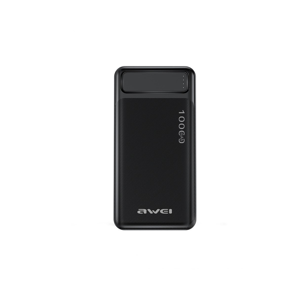 Išorinė baterija Power Bank Awei P5K 5V/2.1A 10000mAh juoda