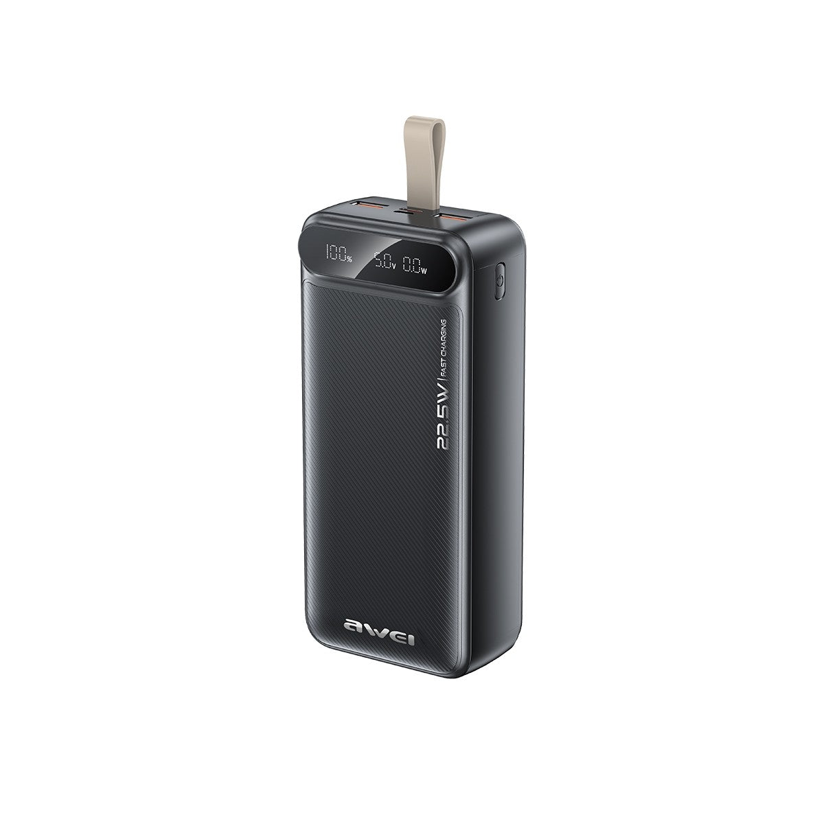 Išorinė baterija Power Bank Awei PA-12 5V/3A 30000mAh juoda