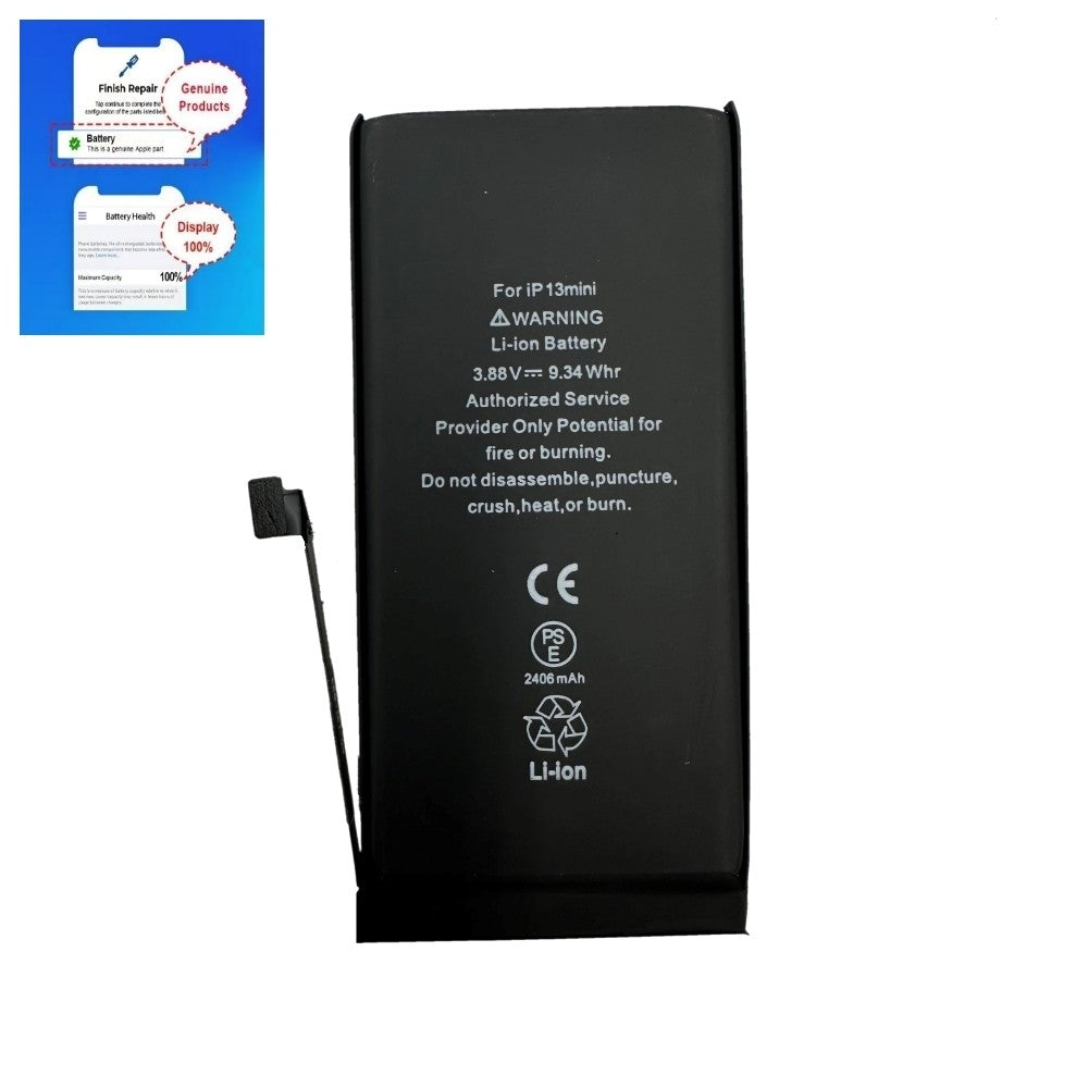 Akumuliatorius Apple iPhone 13 mini 2406mAh Diagnosable OEM