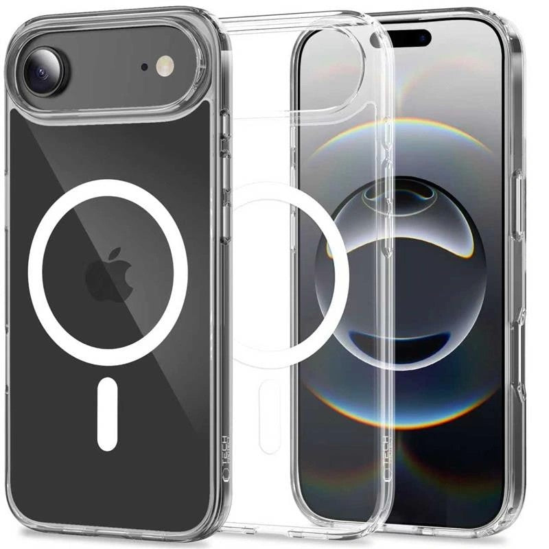 Dėklas Tech-Protect Flexair Hybrid MagSafe Apple iPhone Air skaidrus