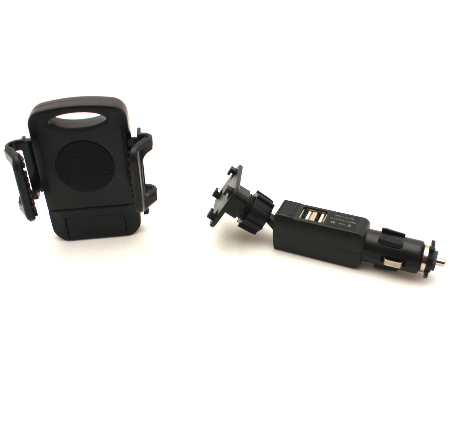 Įkroviklis-laikiklis su dviem USB jungtimis Tellos CCH-01 (2.1A)