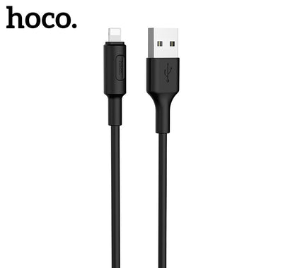 USB kabelis Hoco X25 Lightning 1.0m juodas