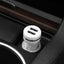 Automobilinis įkroviklis Hoco Z27 (2.4A) baltas