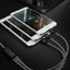 USB kabelis Dux Ducis K-ONE 3in1 microUSB-Lightning-Type-C FastCharging 1.2m
