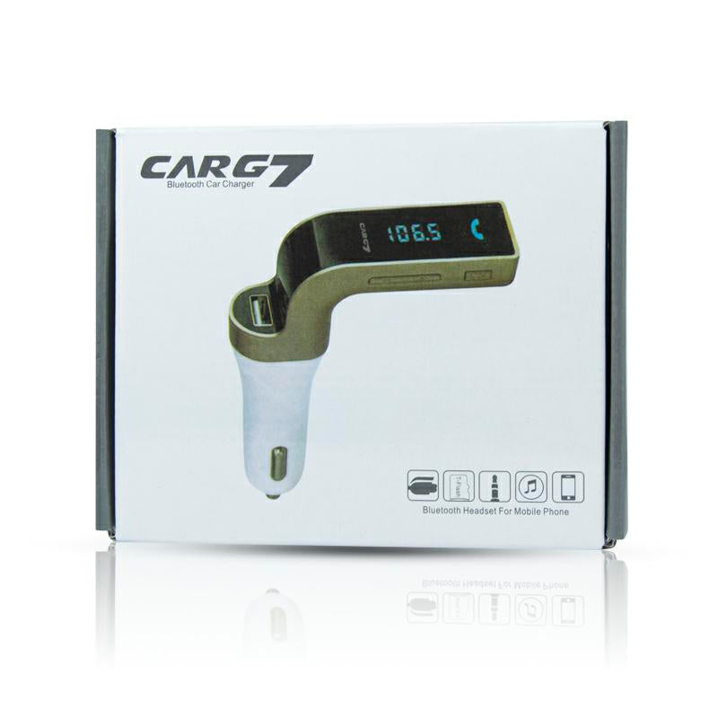 MP3 grotuvas/FM bangų moduliatorius G7 Bluetooth (1.0A įkroviklis)