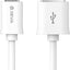 USB kabelis Devia Smart Type-C 2.0m baltas