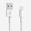USB kabelis Devia Smart Lightning 2.0m baltas