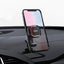 Automobilinis telefono laikiklis Hoco CA53, tvirtinamas ant prietaisų skydelio, magnetinis, juodas-pilkas