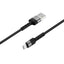 USB kabelis Borofone BX34 microUSB 1.0m juodas