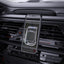 Automobilinis telefono laikiklis Hoco CA74 tvirtinamas į ventiliacijos groteles, magnetinis, juodas-pilkas