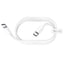 USB kabelis Hoco X51 iš Type-C į Type-C 20V 5A 100W 1.0m baltas