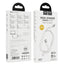 USB kabelis Hoco X51 iš Type-C į Type-C 20V 5A 100W 1.0m baltas