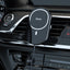Automobilinis laikiklis-įkroviklis Hoco CA90 Magsafe Powerful magnetis, juodas