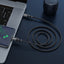 USB kabelis Hoco X50 Exquisito iš Type-C į Type-C 100W 1.0m juodas