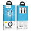 USB kabelis Hoco X50 Exquisito iš Type-C į Type-C 100W 1.0m juodas