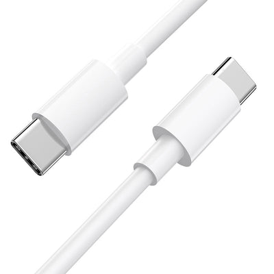 USB kabelis Borofone BX44 iš Type-C į Type-C 100W 1.0m baltas