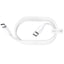 USB kabelis Borofone BX44 iš Type-C į Type-C 100W 1.0m baltas