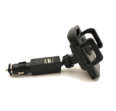 Įkroviklis-laikiklis su dviem USB jungtimis Tellos CCH-01 (2.1A)