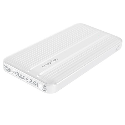 Išorinė baterija Power Bank Borofone BJ9 Type-C PD+Quick Charge 3.0 (3A) 10000mAh balta