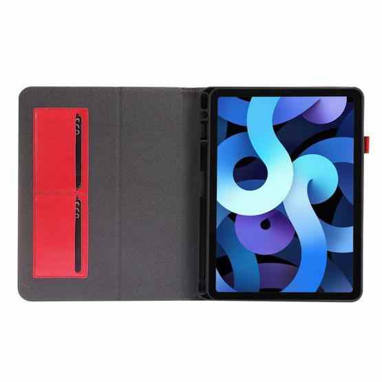 Dėklas Folding Leather Samsung T500/T505 Tab A7 10.4 2020/T503 Tab A7 10.4 2022 raudonas