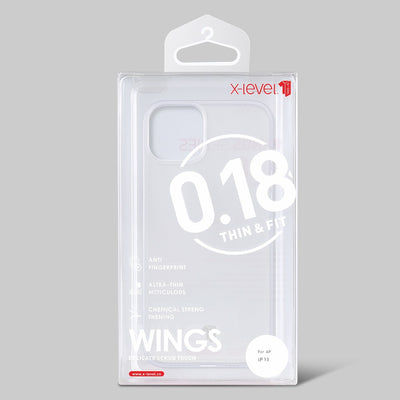 Dėklas X-Level Wing Apple iPhone 13 Pro Max skaidrus