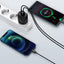 Įkroviklis Baseus USB + Type-C 20W juodas CCXJ-B01