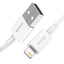 USB kabelis Baseus Superior iš USB į Lightning 2.4A 1.5m baltas CALYS-B02