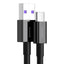 USB kabelis Baseus Superior iš USB į Type-C 66W 2.0m juodas CATYS-A01