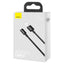 USB kabelis Baseus Superior iš USB į Type-C 66W 2.0m juodas CATYS-A01