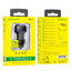 Automobilinis įkroviklis Borofone BZ14A PD20W+QC3.0 su 2 USB jungtimis (Type-C to Lightning) juodas