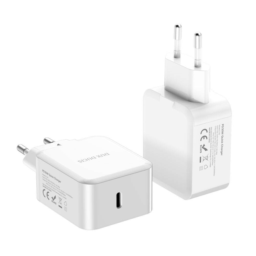Įkroviklis Dux Ducis C100 PD 30W baltas