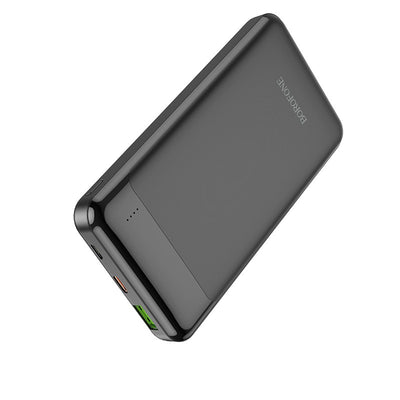 Išorinė baterija Power Bank Borofone BJ19 Type-C PD 20W+Quick Charge 3.0 10000mAh juoda