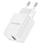 Įkroviklis Borofone BN5 QC 3.0 18W, baltas