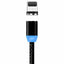 USB kabelis Magnetic Lightning magnetinis 1.0m baltas