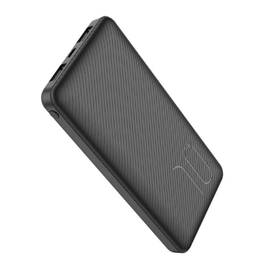 Išorinė baterija Power Bank Borofone BT28 Ultra Slim 10000mAh juoda