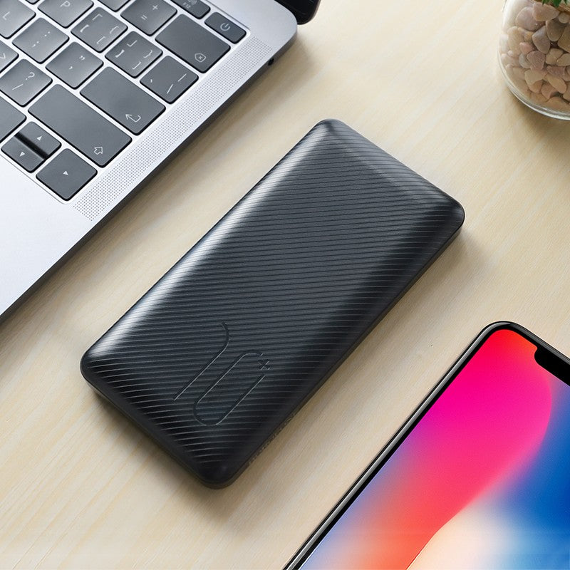 Išorinė baterija Power Bank Borofone BT28 Ultra Slim 10000mAh juoda