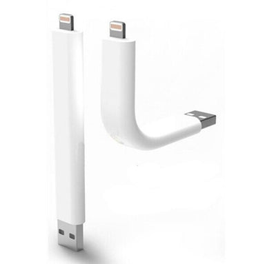 USB kabelis-stovas, Apple Lightning standus baltas
